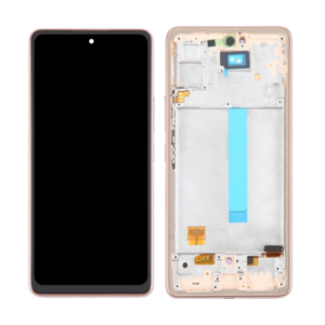 Samsung Galaxy A53 LCD Display With Frame Gold