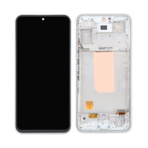 Samsung Galaxy A54 5G LCD Display with frame white